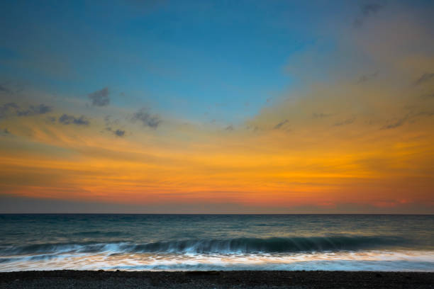 Sea, Horizon, Sunset, Sunrise - Dawn, Sky