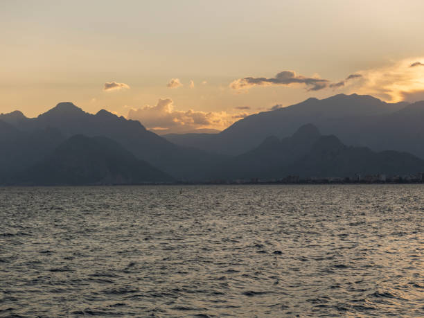 beautiful sea view and magnificent mountains