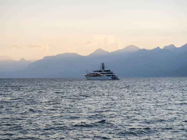 istock magnificent motor yacht at sea 1432899784
