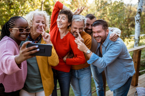 istock Travel Selfie for the social network! 1432920713