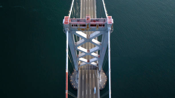 istock Directly Above San Francisco Bay Bridge 1432923096