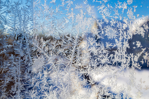 Snow on a rooflight.