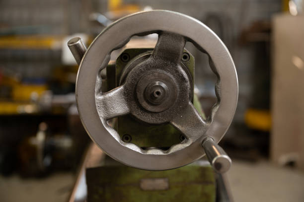 industrial factory machine robot tool concept, real manufacturing engineering production work