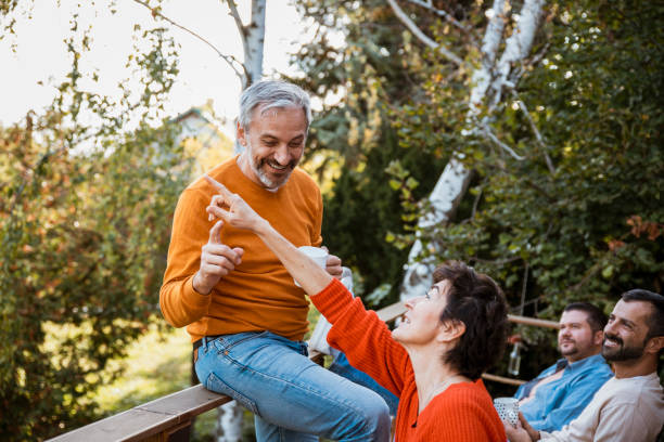 istock Friends enjoying in destination 1432942785