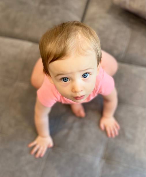 istock Blue Eyed Baby Girl 1432945865