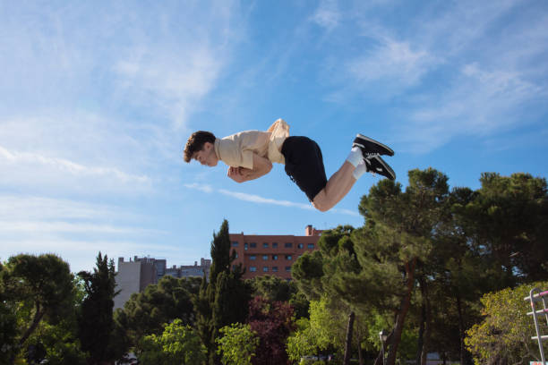 istock young guy doing parkour in the urban area 1432948008