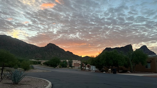 Beautiful Sunset Scenery of Sedona, Arizona