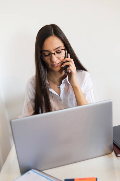 istock Businesswoman working from home. 1432955728