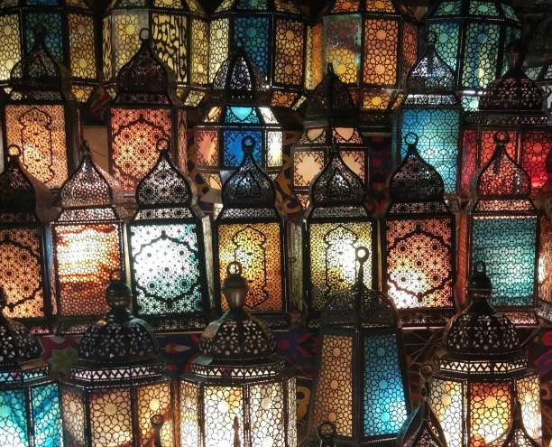 istock Oriental Ramadan lanterns in Khan El Khalili old Cairo, Egypt 1432956619