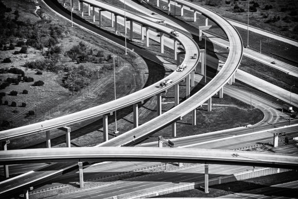 istock Suburban Austin Area Freeway Aerial 1432971396
