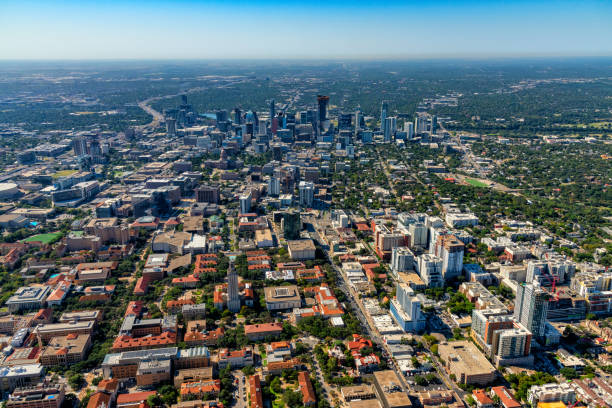 istock Wide Angle Cityscape of Austin, Texas 1432971445
