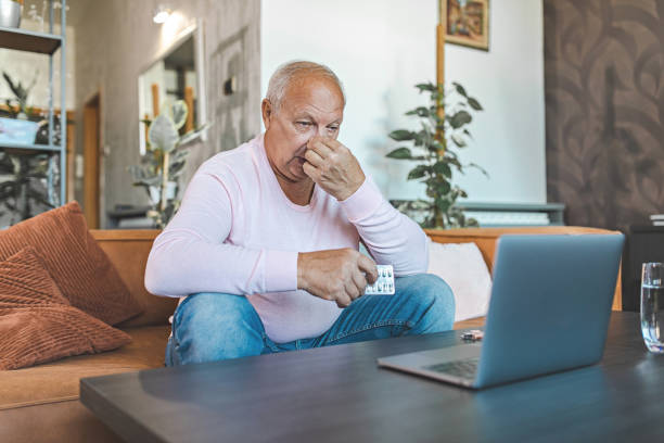 istock Senior Man Consulting a Doctor Online 1432973955