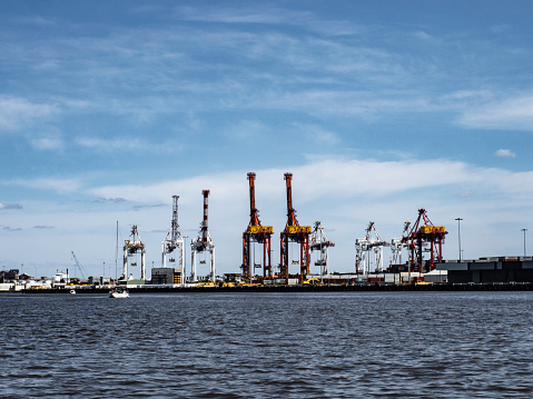 Container cranes Port of Melbourne