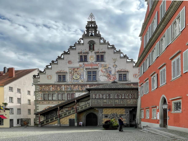 the old rathaus of Lindau, Bodensee, Germany