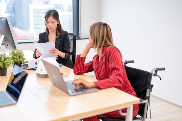 istock Group of start-up business co-worker staff working in office 1432997067