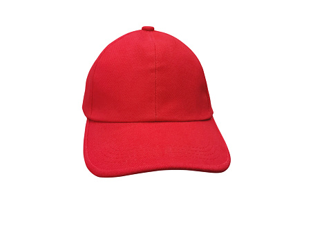 red hat isolated on a white background