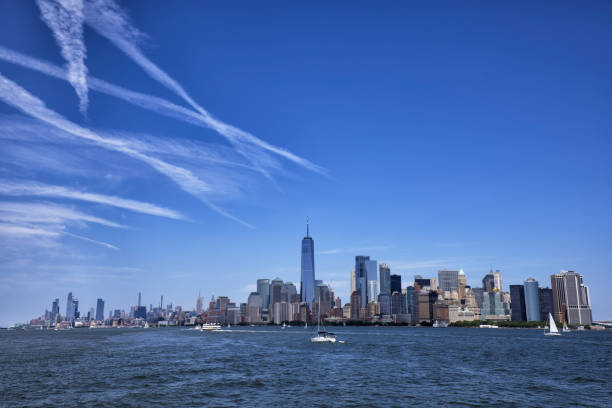istock New York City Lower Manhattan skyline viewed from a cruise ship 1433012561