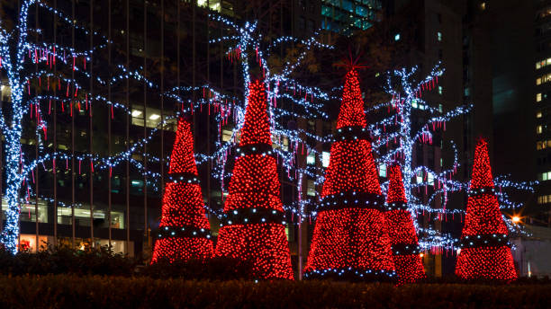 New York City Christmas New York City Christmas rockefeller ice rink stock pictures, royalty-free photos & images