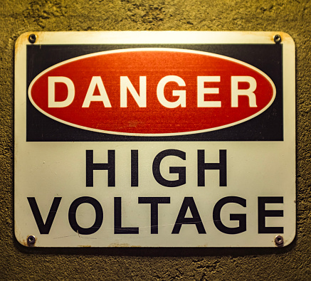 High Voltage Sign, Danger