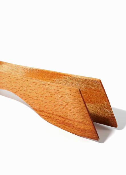 istock wooden tong isolated on white background 1433036224