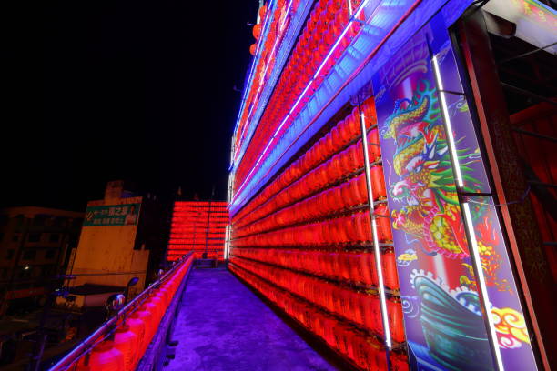 istock Keelung Temple at Mid-Summer Ghost Festival 1433036747