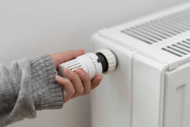 istock The thermostat regulating the radiator temperature is set to the minimum value 1433036882