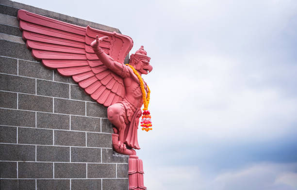 Garuda Sculpture at General Post Office Building, bangkok