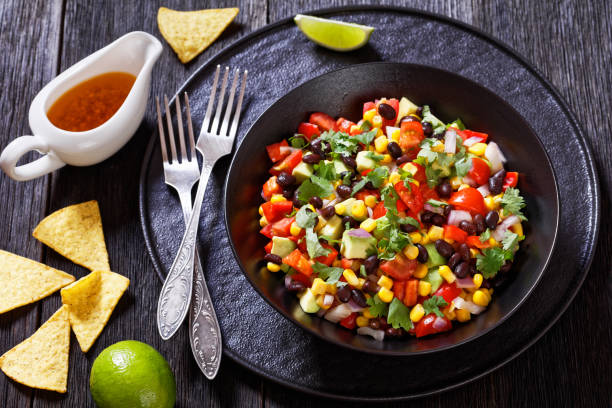 cowboy caviar, texas caviar, cowboy bean salad