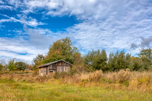 istock Wooden Hunters Hut 1433053887