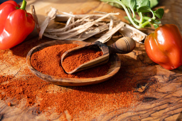 Paprika Paprika red pepper powder stock pictures, royalty-free photos & images
