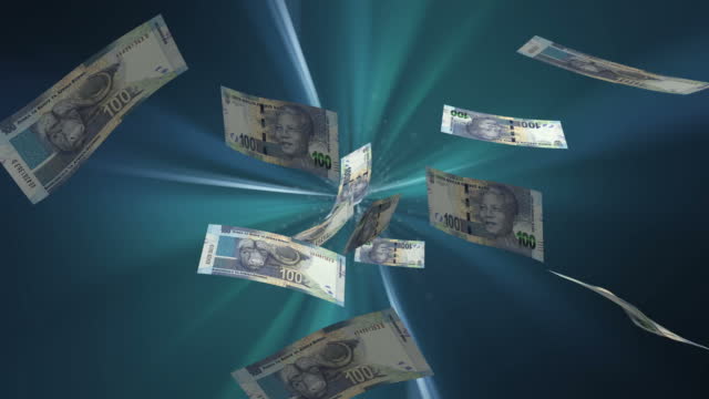 Flying South African Rand