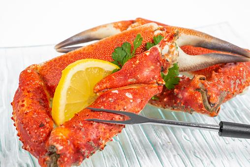 Studio Shot Of Spider Crab Claws Stock Photo - Download Image Now