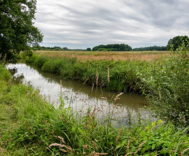 istock the Aa river in the fields of Drenthe, The Netherlands 1433068993