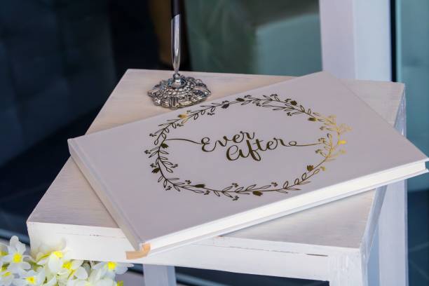 istock Closeup of a thematic notebook with the writing 