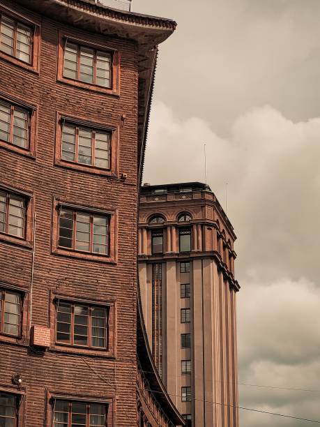 istock Vertical shot of an ancient building on a cloudy day 1433072344