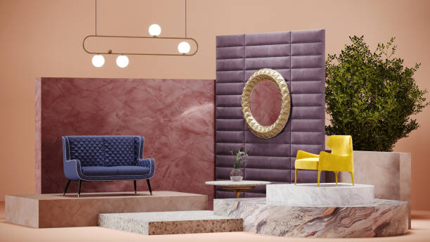 istock Concept furniture setup 1433074123