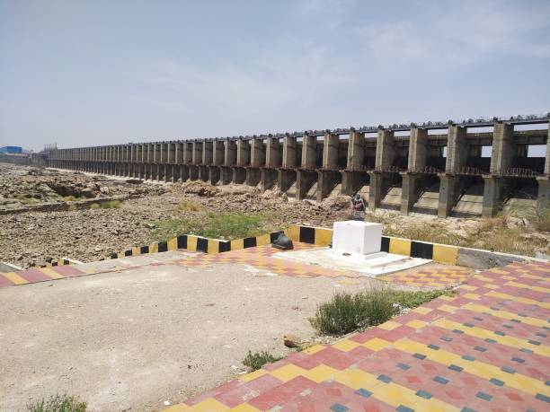 istock Dam without water in village 1433074833