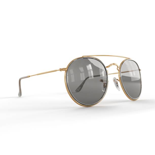 istock Closeup of sunglasses isolated in white background 1433082892