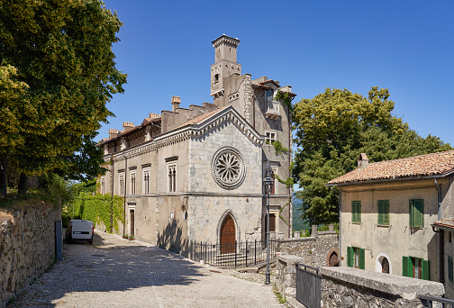 Chiesa della Madonna della Speranza constructed 1774 in a neogothic style, Province of Rieti