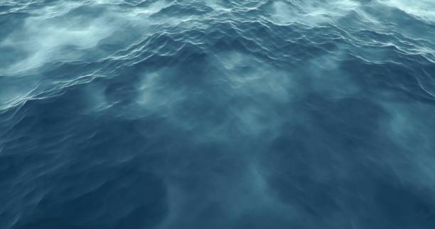 istock Blue wavy water of the sea 1433086747