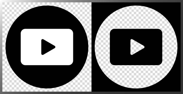 stockillustraties, clipart, cartoons en iconen met playe button icon. - handleiding
