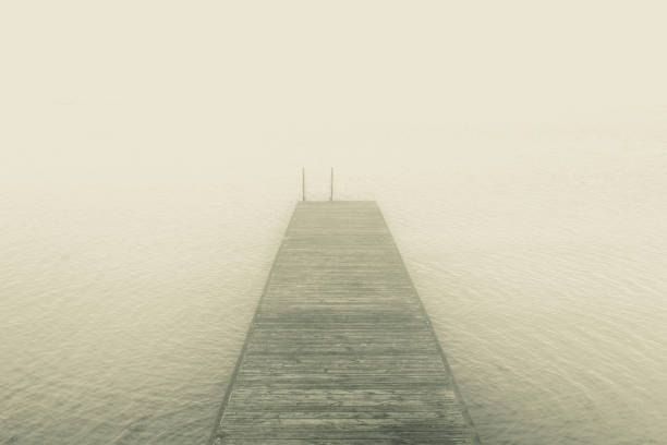 Mist boven een meer