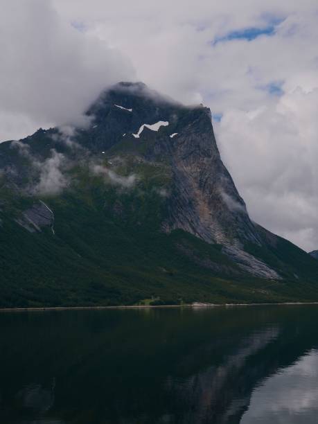 istock Vertical shot of a mountain peak 1433091738