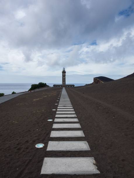 istock Path to the lighthouse on Faial in the Azores 1433092739