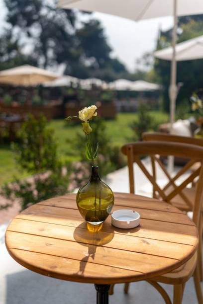 istock Details of table arrangement for outdoors celebration 1433093072
