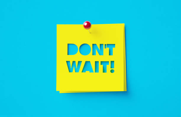 Do It, yellow sticky note. 3D rendering isolated on white background
