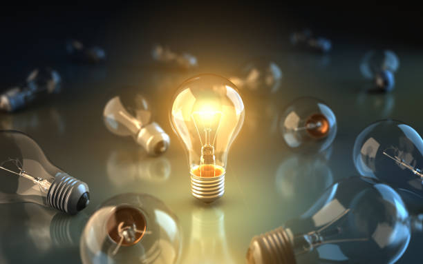 istock Innovation idea concept featured lamp concept 1433102872