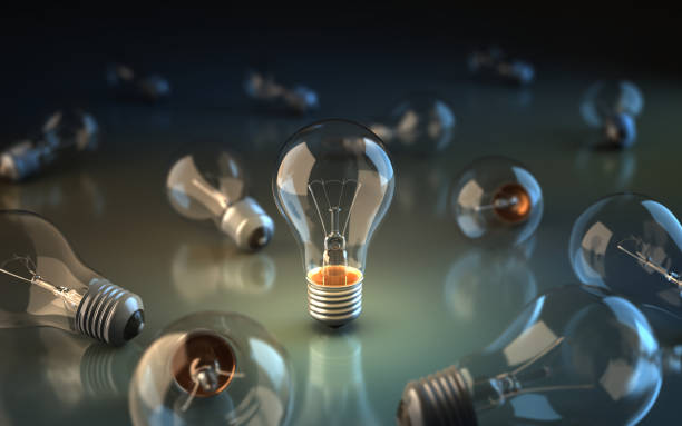 istock Idea lamp concept waiting to be found 1433104369
