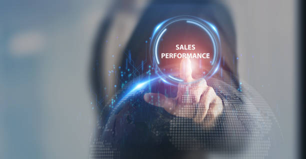 istock Sales performance management and report concept.  Drive sales performance to optimize sales team's capabilities and optimize the window opportunity for the sale. Improve sales efficiency, agile CRM. 1433107880