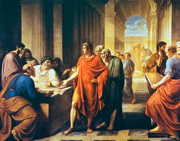 istock Scholars in the Library of Alexandria 1433111272